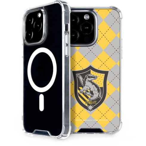 Wizarding World Harry Potter Hufflepuff Crest iPhone 15 Pro MagSafe Case